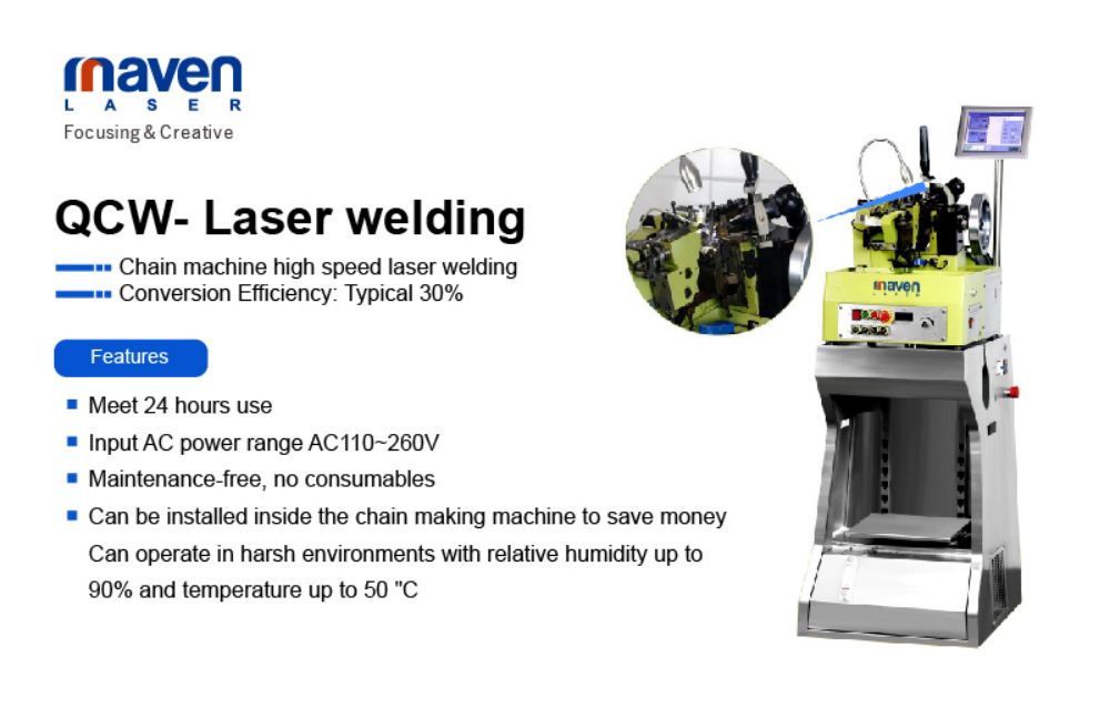 Chain machine high speed laser welding01