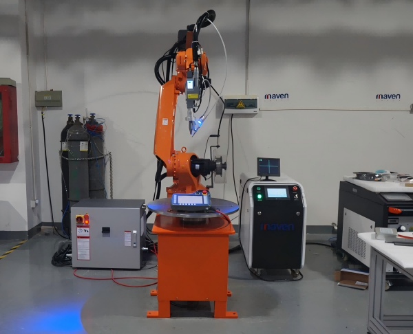 Robot welding machine