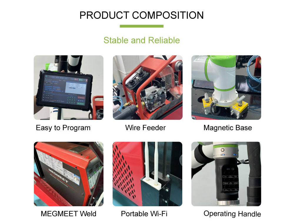 Collaborative welding robot argon arc welding
